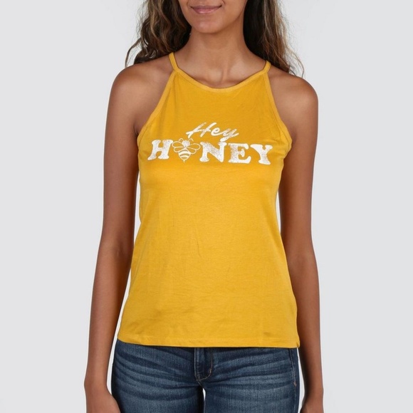 Honey Bee - Inspired By Harry Styles - Sustainably Made Tank Top main image 1